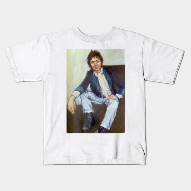 Ronnie Lane Kids T-Shirt by kathyarchbold